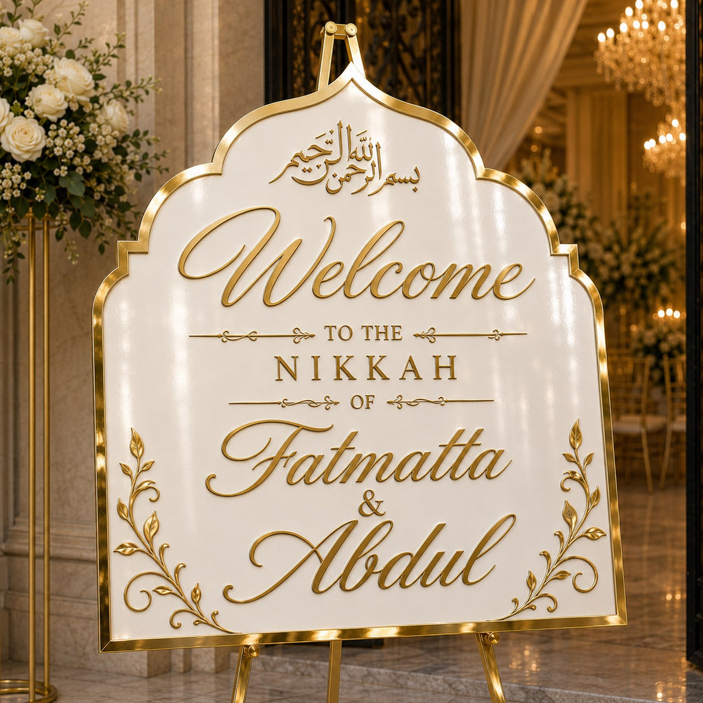 Personalized Acrylic Graduation Sign | Rose Gold | Laser Cut