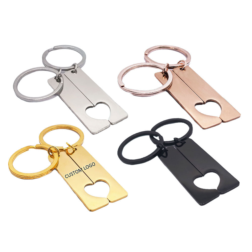 Personalized Engravable Blank Metal Keychain