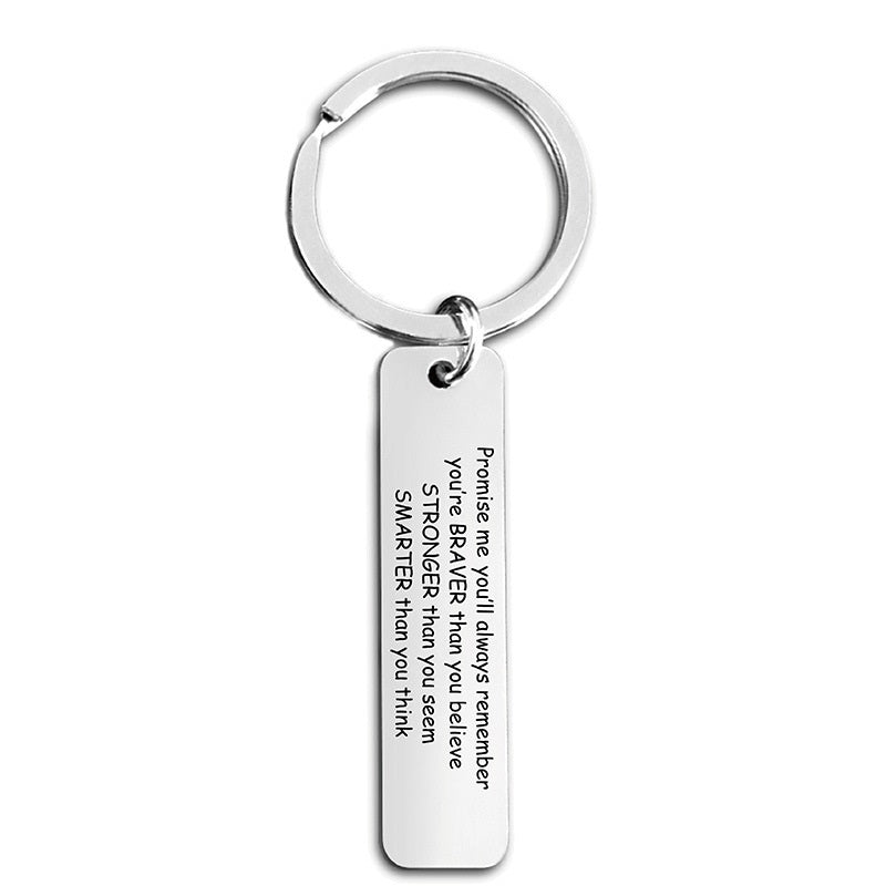 Stainless Steel Custom  Keychain