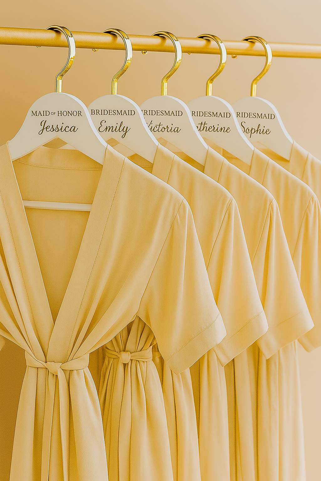 Custom Engraved Wooden Hangers