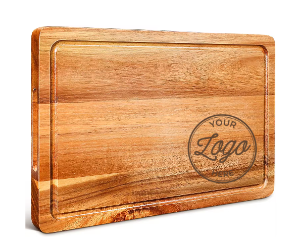 Solid Cutting Board (Acacia Wood)