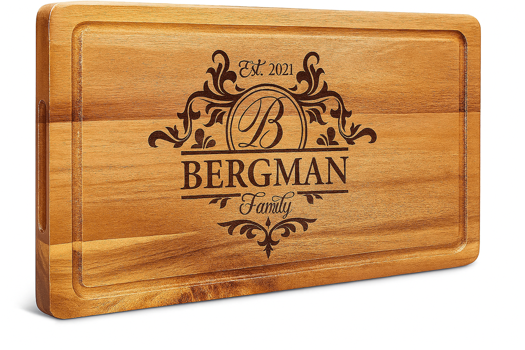 Solid Cutting Board (Acacia Wood)