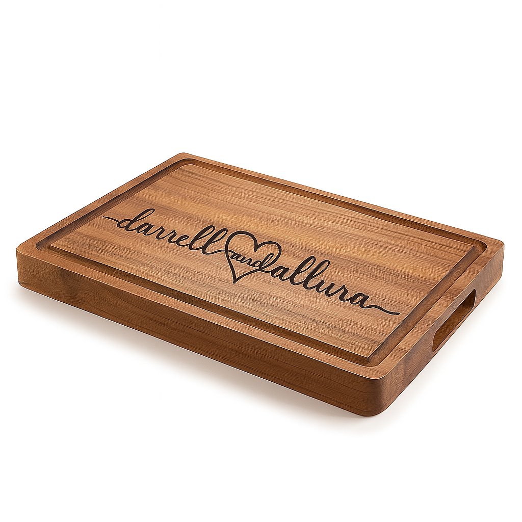 Solid Cutting Board (Acacia Wood)