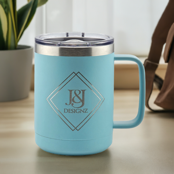 Personalized Stainless Steel Travel Mug – Durable & Insulated