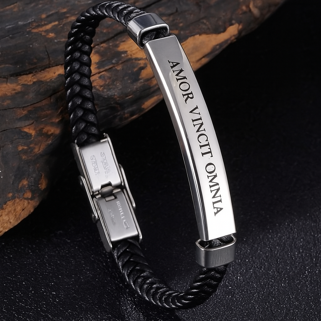 Customized DIY Leather Bracelet for Men