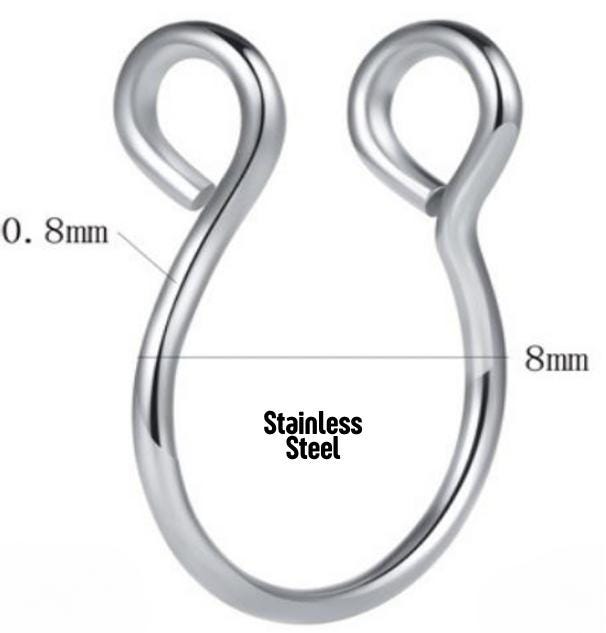 Edge Without the Commitment – Faux Nose Ring