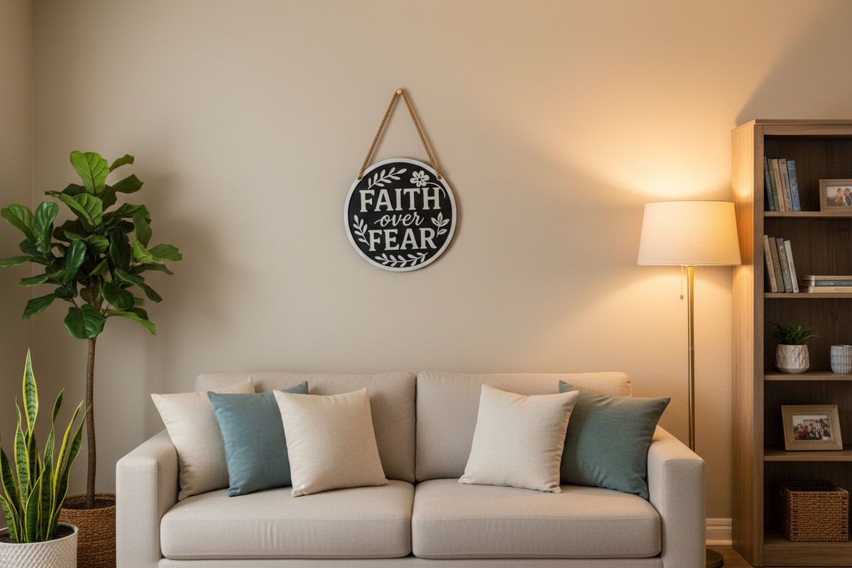 Faith Over Fear - Group Home Common Room Scene