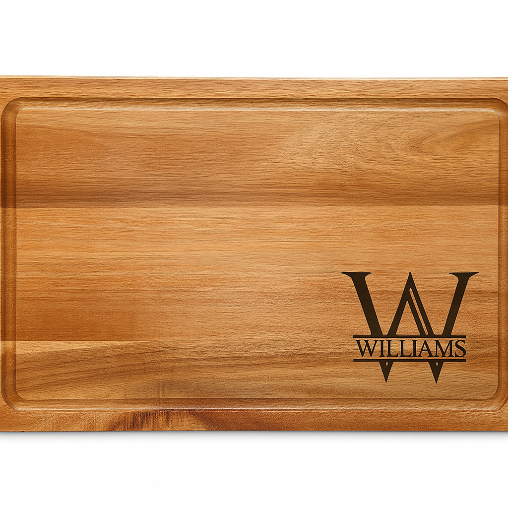 Solid Cutting Board (Acacia Wood)