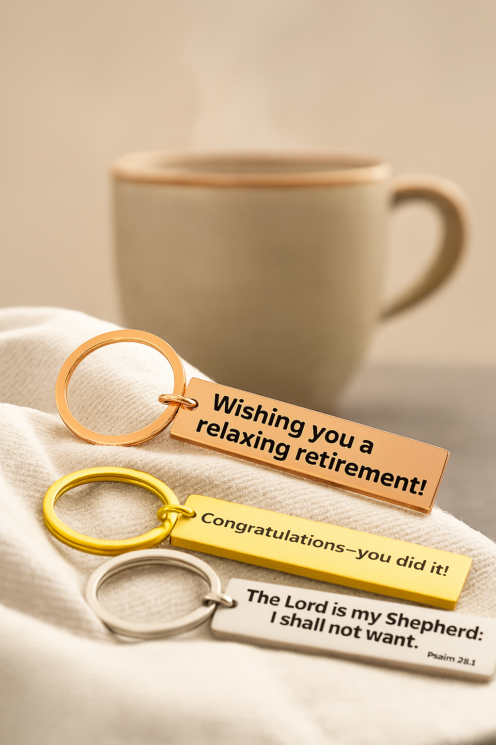 Stainless Steel Custom  Keychain