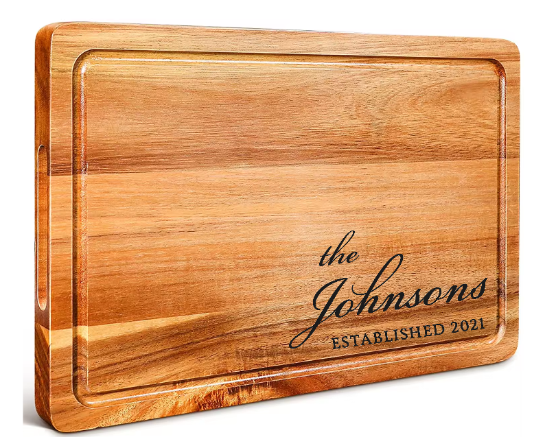 Solid Cutting Board (Acacia Wood)