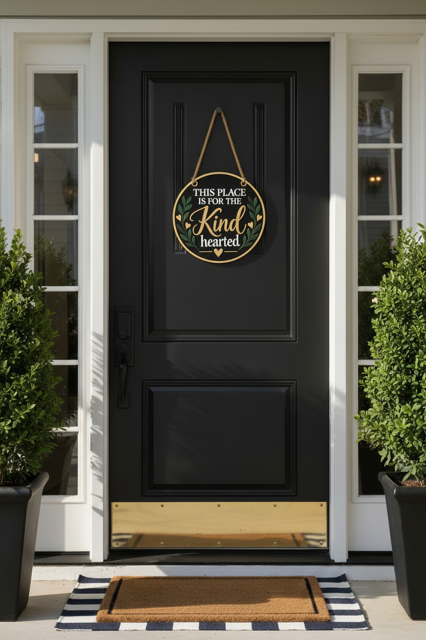 Kind Hearted Sign - Resized to 18"