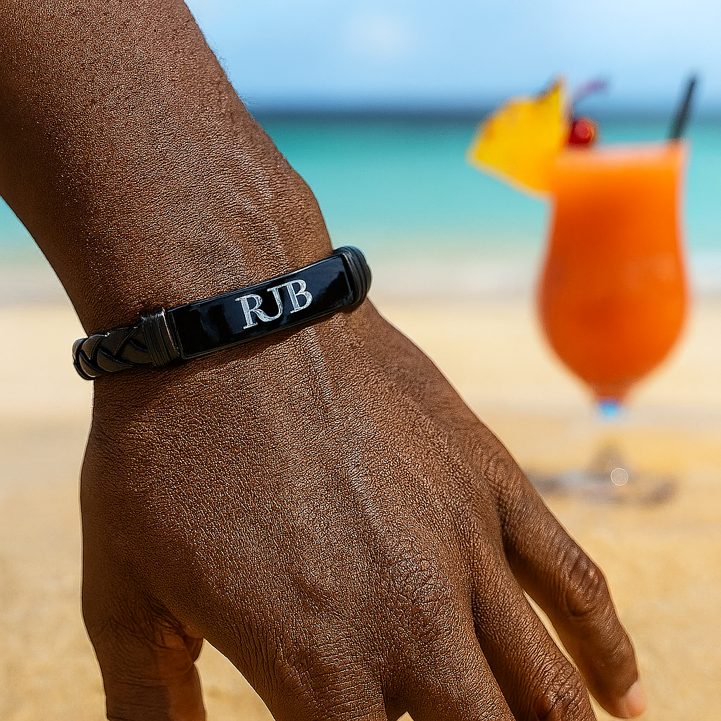 Customized DIY Leather Bracelet for Men