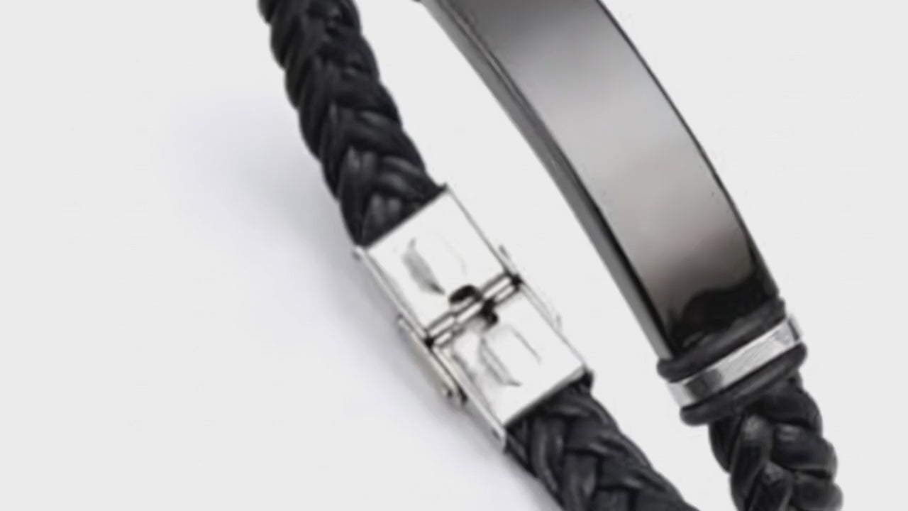 Customized DIY Leather Bracelet for Men