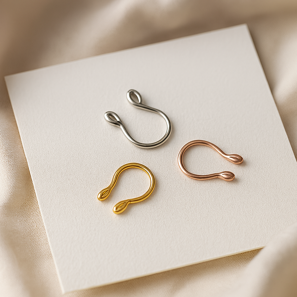 Edge Without the Commitment – Faux Nose Ring